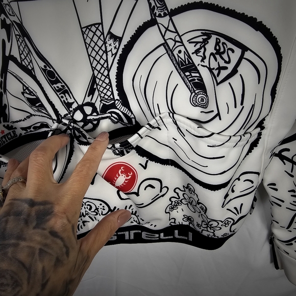 Castelli Cycling Jersey zip jacket, ATX design. - Picture 9 of 14